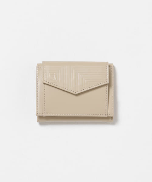 SAGAN VIENNA　WALLET TRYPTICH EMBOSSED