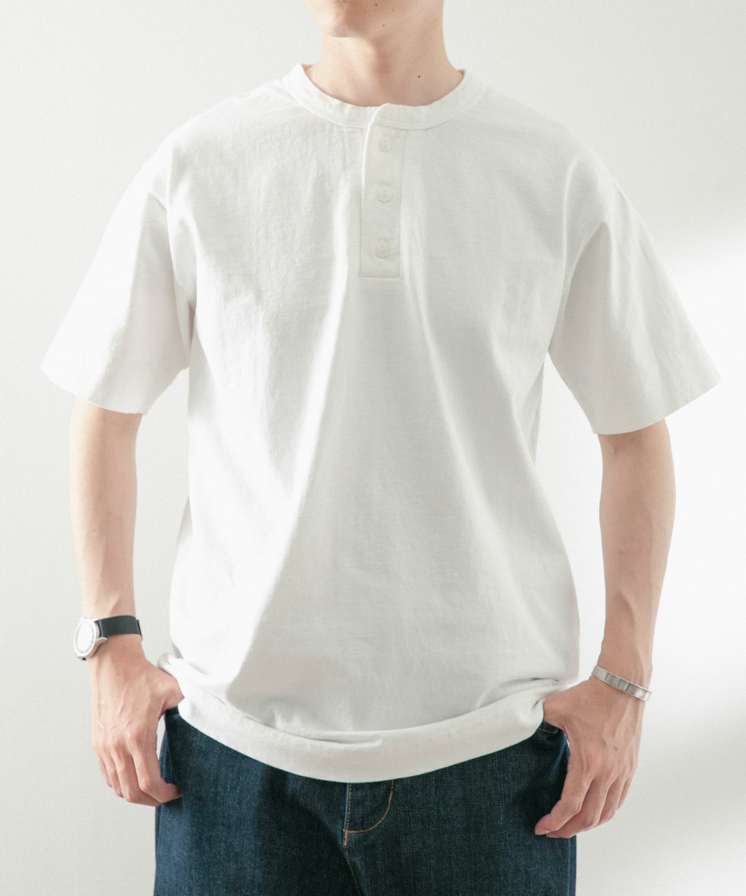 Healthknit MADE IN USA Henley-Neck T-shirts[IT36-11C012]｜URBAN ...