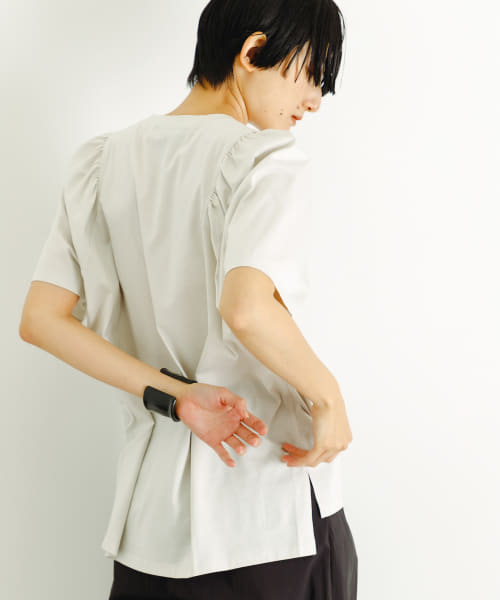 『WEB/一部店舗限定』GATHER SLEEVE T-SHIRTS