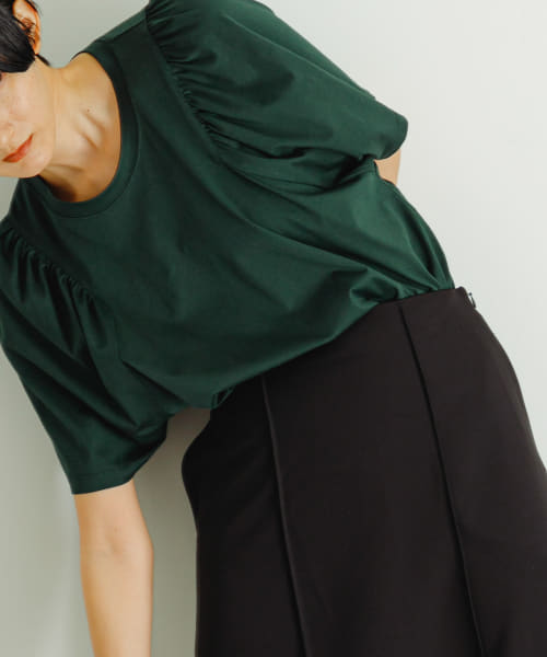 『WEB/一部店舗限定』GATHER SLEEVE T-SHIRTS