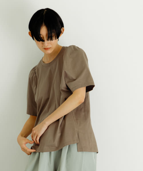 『WEB/一部店舗限定』GATHER SLEEVE T-SHIRTS