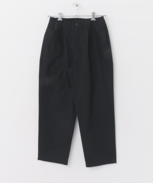 STILL BY HAND　オーガニックコットンシルクネップパンツ