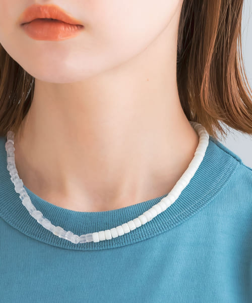 STEEN　WHITE SANDS NECKLACE