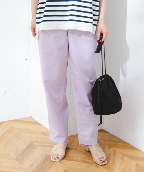 F by ROSSO　撥水ストレッチペグトップパンツ