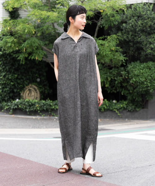 リネンスキッパーワンピース