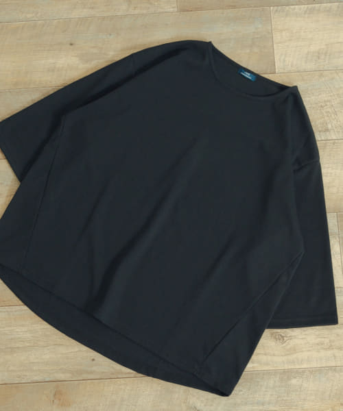 [ITEMS][ポンチ 7分袖ビッグTシャツ]