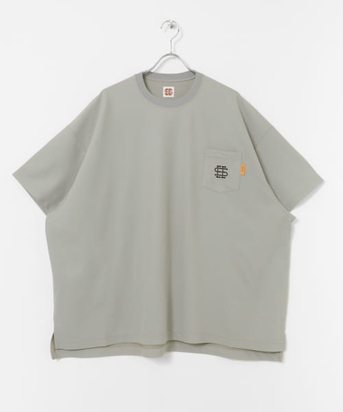 『別注』SEESEE×URBS　SUPER BIG SHORT-SLEEVE 鹿の子Tシャツ
