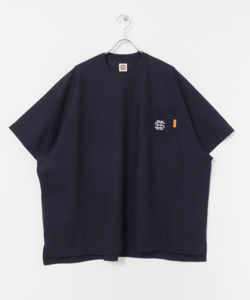 『別注』SEESEE×URBS　SUPER BIG SHORT-SLEEVE 鹿の子Tシャツ