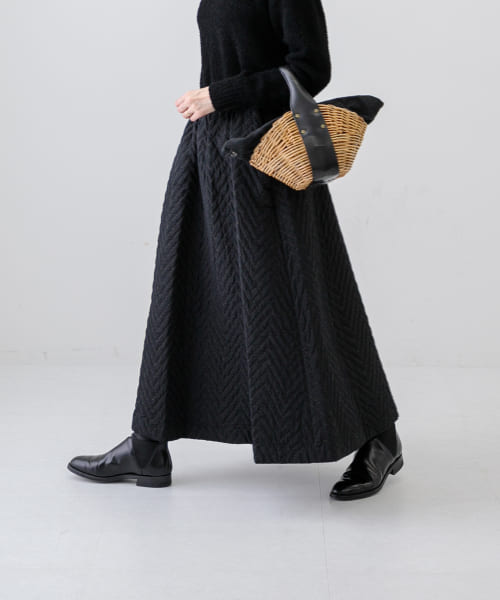 HAVERSACK　Quilting jacquard SKIRT
