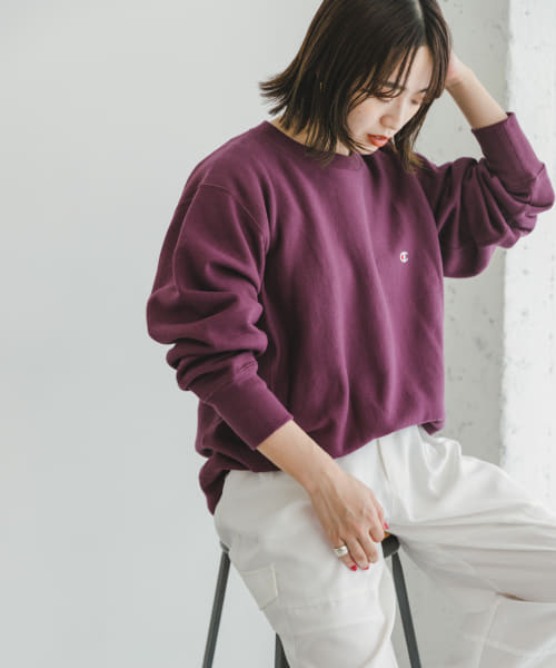 Champion　REVERSEWEAVE CREW-NECK SWEAT