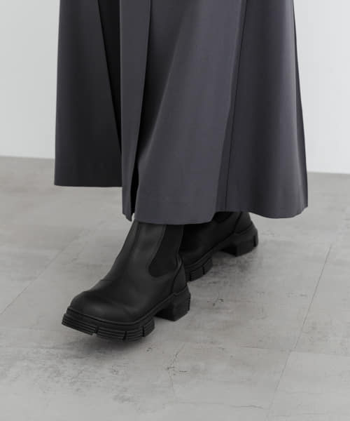 GANNI　Recycled Rubber City Boot