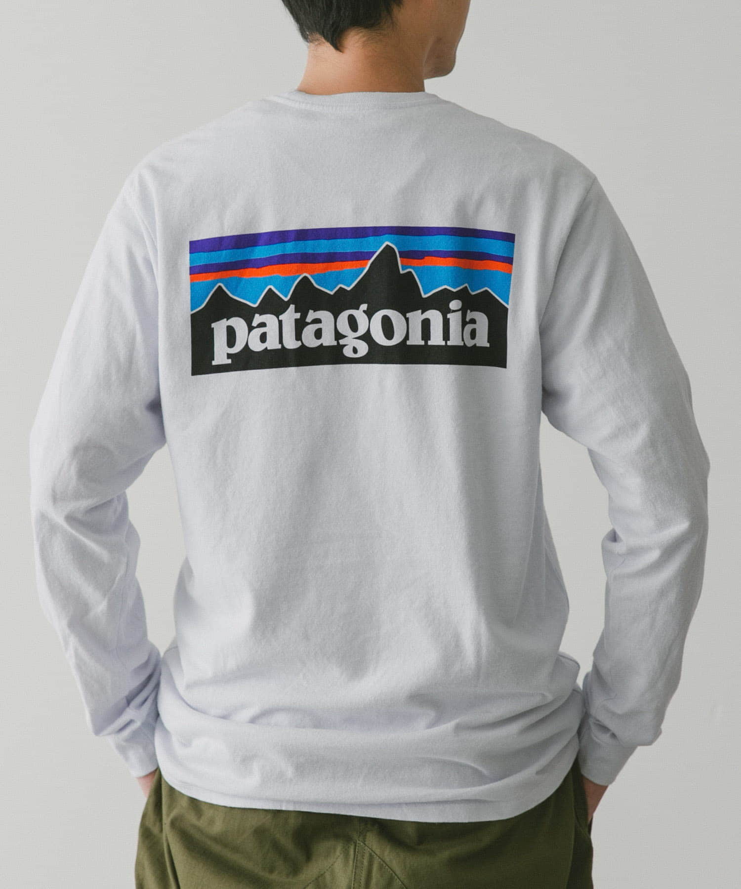 patagonia LONG-SLEEVE P-6 Logo Re-T-shirts[38518-DM36]｜URBAN 