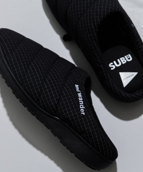 and wander×SUBU　reflective rip p sandal