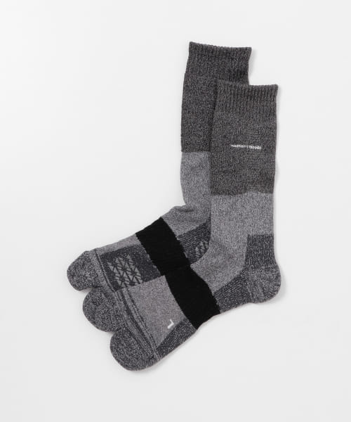 snow peak apparel　MM WashiMwool G Socks Mid M