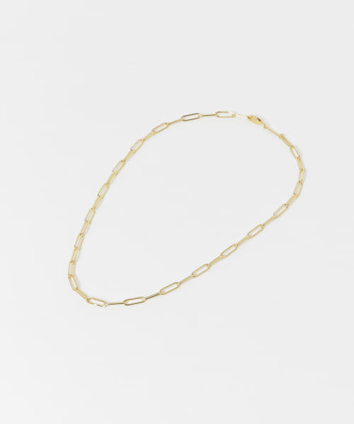 TOM WOOD　Box Chain Gold Necklace