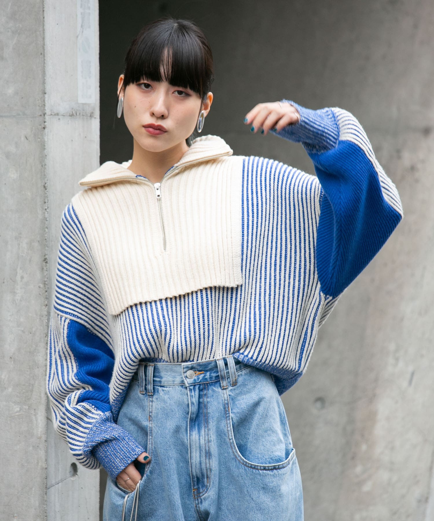 レイヤードハーフZIPニット[KB37-22V140]｜URBAN RESEARCH公式ファッション通販