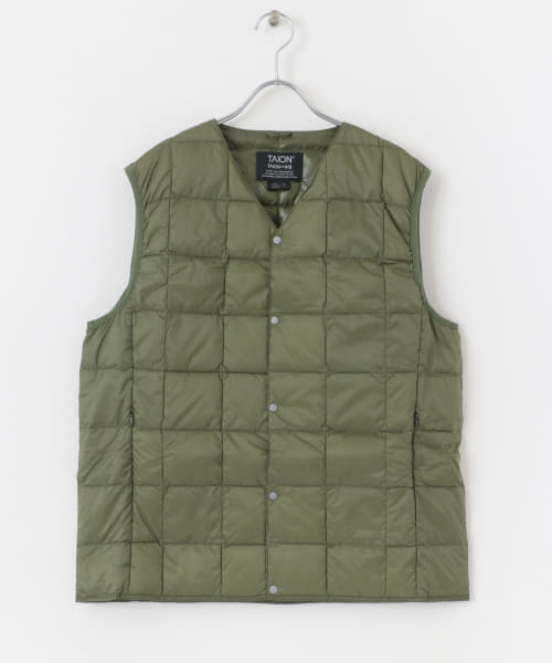 TAION　V NECK DOWN VEST