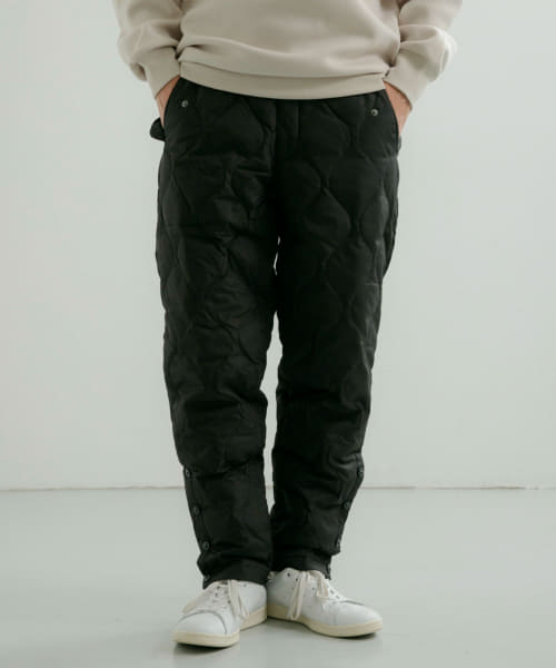 TAION　BUTTON PARACHUTE DOWN PANTS