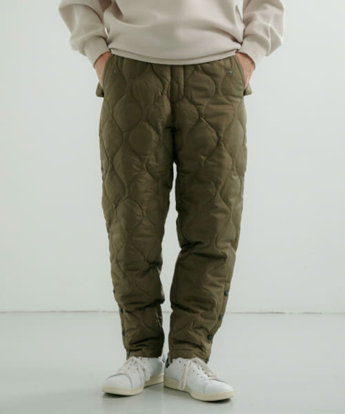 TAION　BUTTON PARACHUTE DOWN PANTS