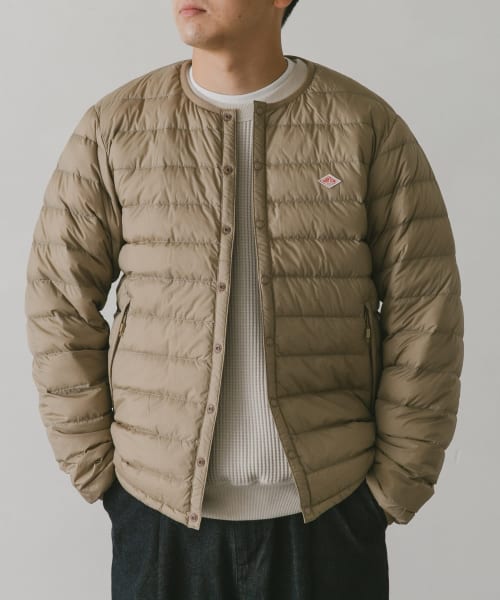 DANTON　INNER DOWN CREWNECK JACKET