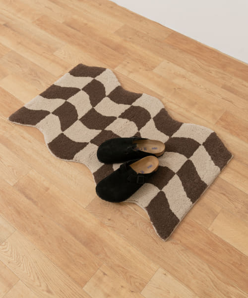 ANNUAL　Checker Flag Rug