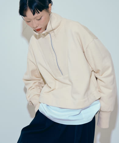 ザ グッドランド マーケット　ORGANIC COTTON ZIP TOPS