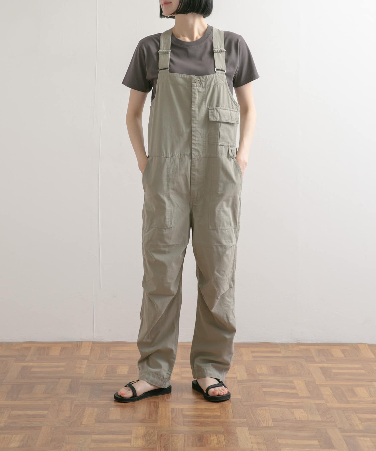 Snow Peak Apparel TAKIBILightRipstopOverall[DW45-AL-24SU101