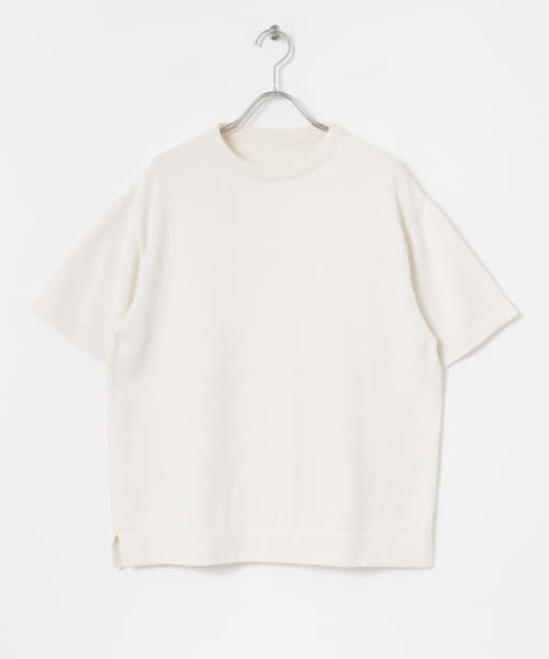 armi　mother WASHI KNIT T-SHIRTS