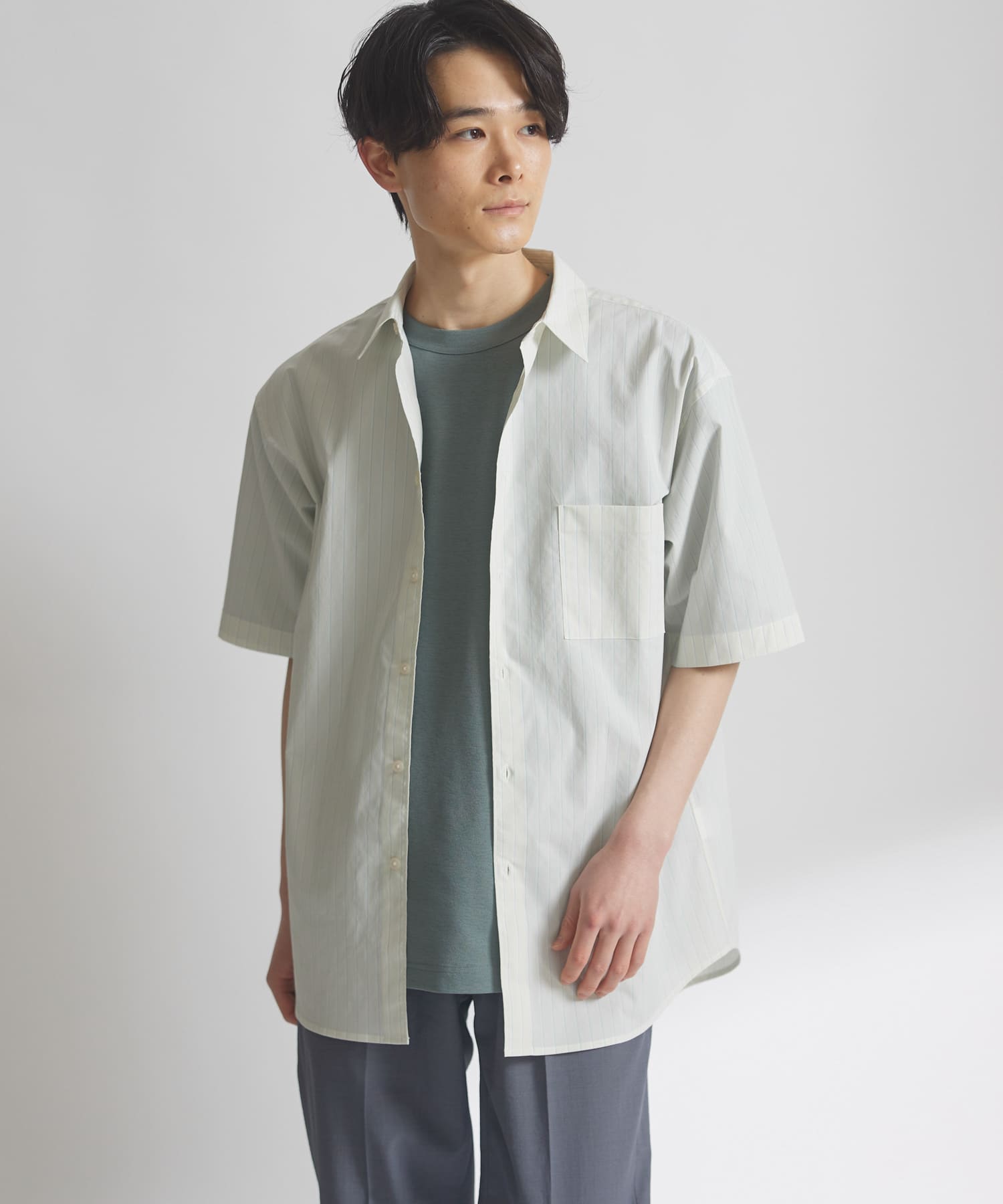 MANLY FELLOW (マンリーフェロー) 形態安定 UVカット ドビー