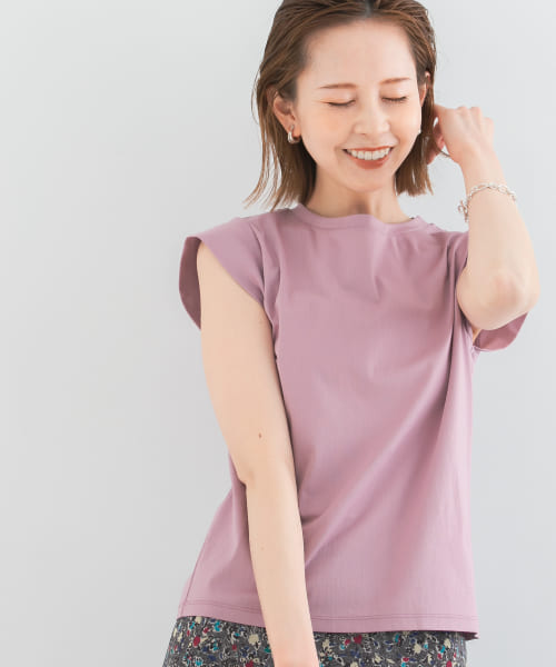 クールタッチスーピマコットンフレンチTシャツ