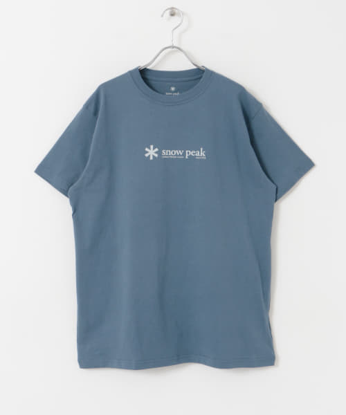 Snow Peak Apparel　Soft Cotton Logo Short-Sleeve T