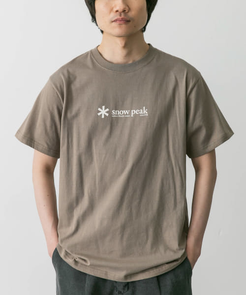 Snow Peak Apparel　Soft Cotton Logo Short-Sleeve T
