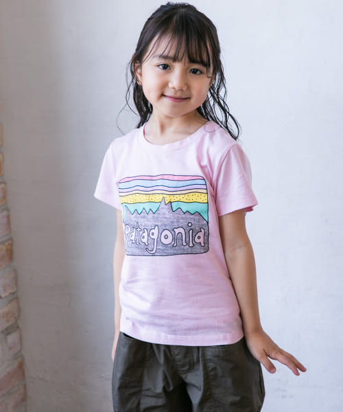 patagonia　Baby Fitz Roy Skies T-shirts