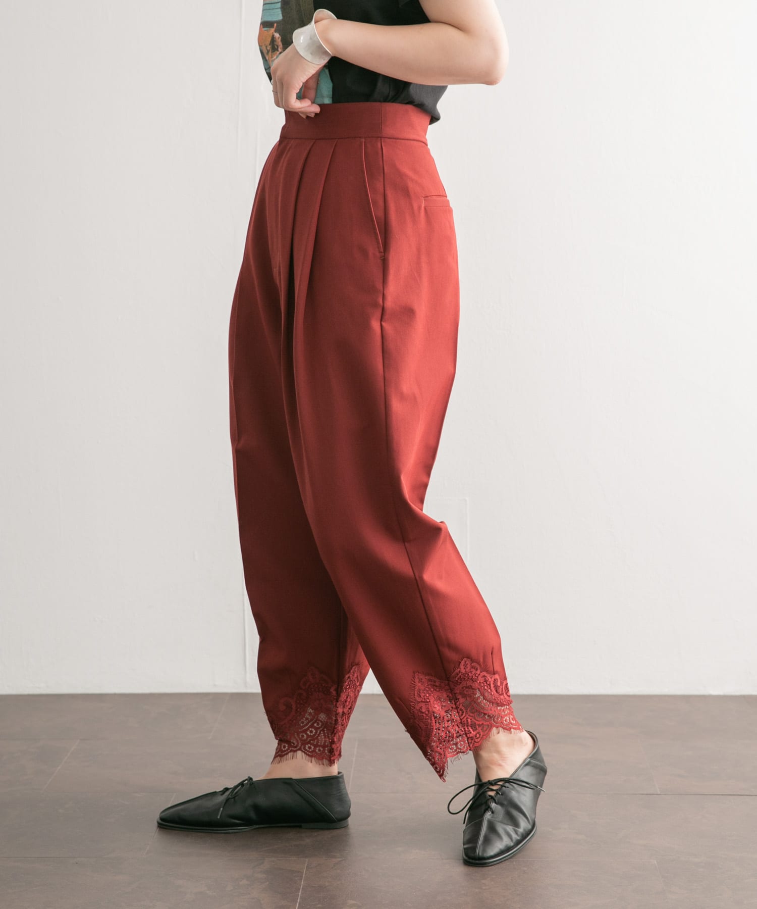 レースヘムクロップドパンツ[KB45-24V260]｜URBAN RESEARCH公式ファッション通販