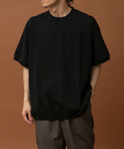 RELAX FIT　リブTシャツ