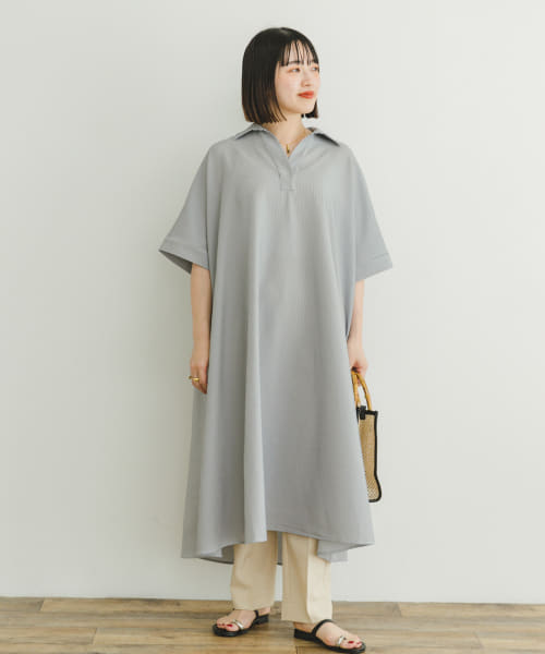 [ITEMS][サッカーストライプスキッパーワンピース]