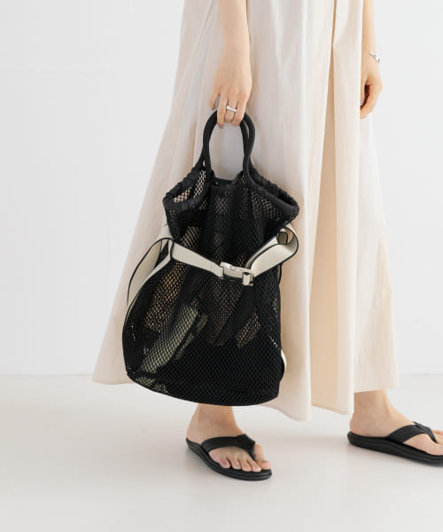 [URBAN RESEARCH][メッシュベルトトートバッグ]