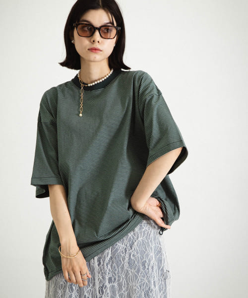 [SENSE OF PLACE][『ユニセックス』ドローコードツキアソートTシャツ(5分袖)]