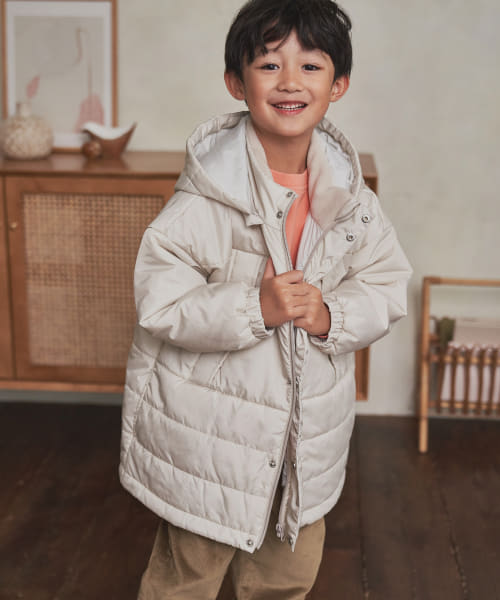 『洗濯可/撥水』THERMOARENA中綿コート(KIDS)
