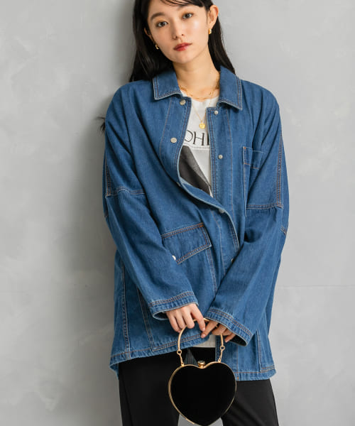 [ROSSO][YENN　LT DENIM COAT]