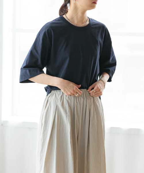 [URBAN RESEARCH][LOTUSハーフスリーブカットソー]