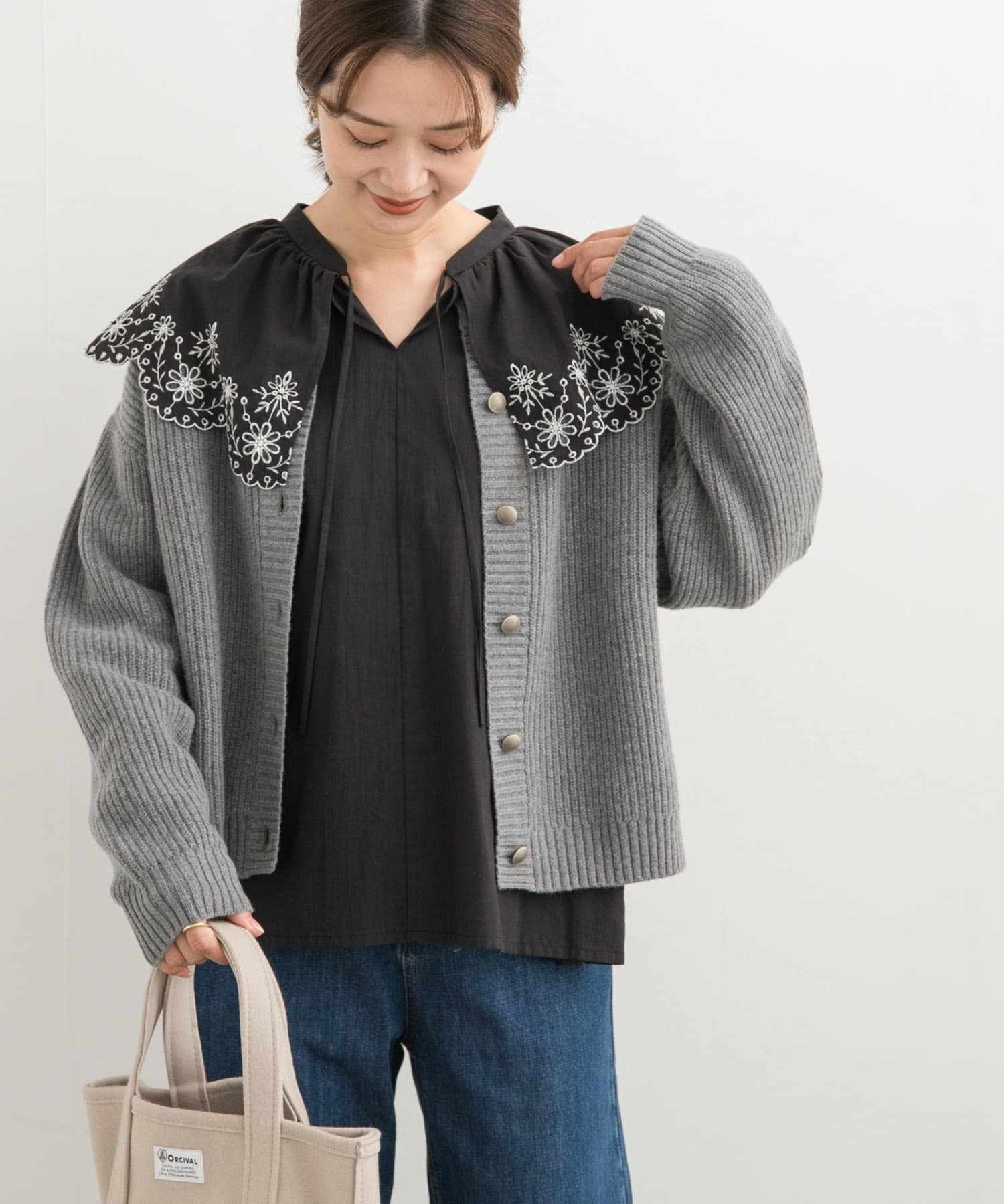 レース刺繍ラッフルブラウス[DR46-23R103]｜URBAN RESEARCH公式