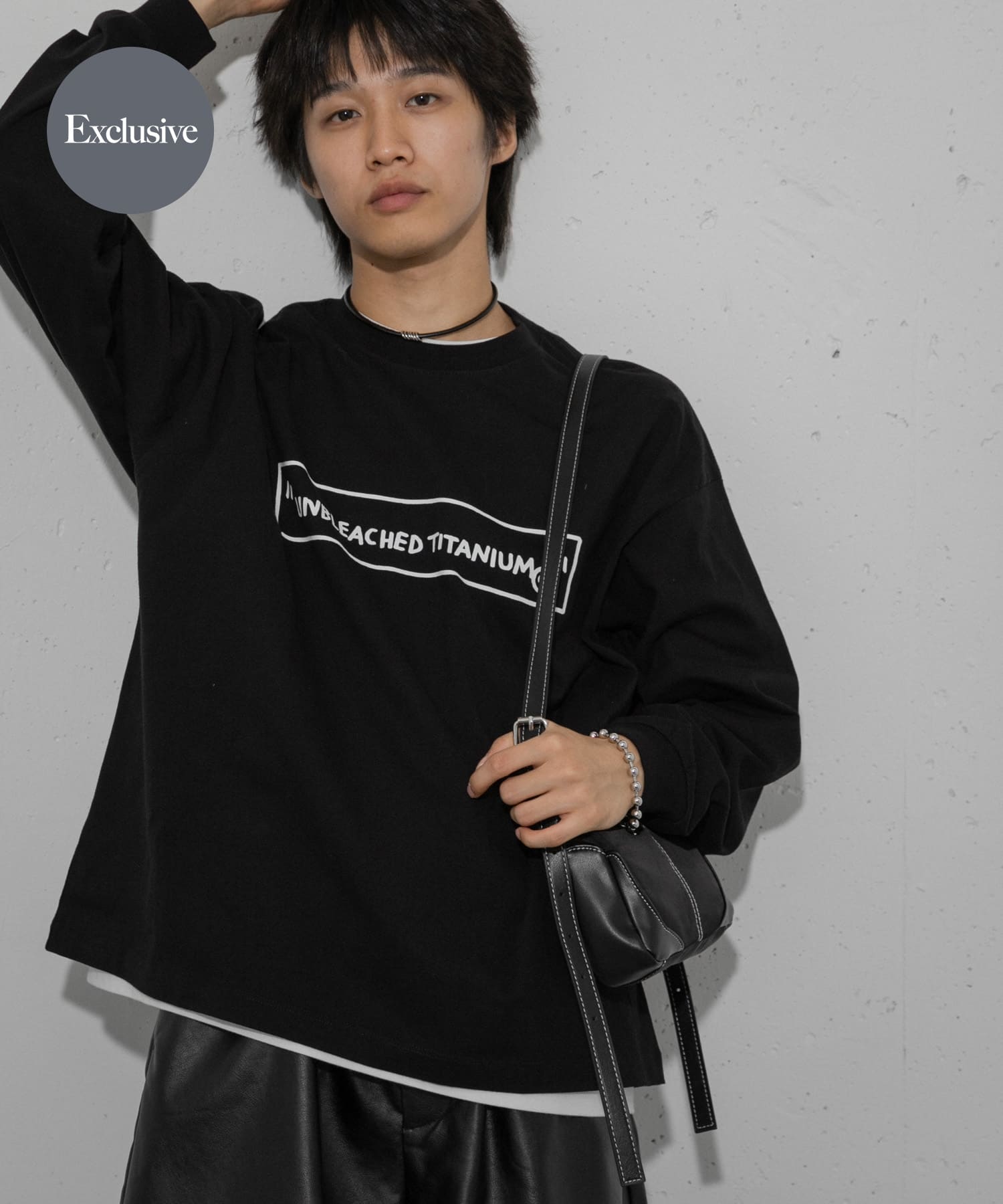 「新商品」に関するプレスリリース 別注』BASQUIAT×SENSE OF PLACE ロゴロングスリーブTシャツ[AA46 Tシャツ