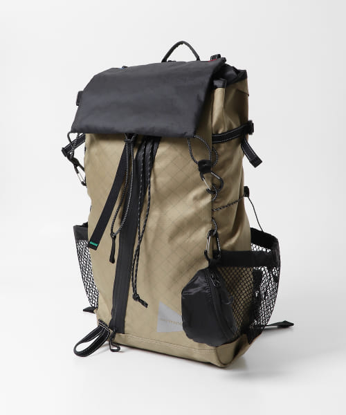 and wander　ECOPAK 30L backpack