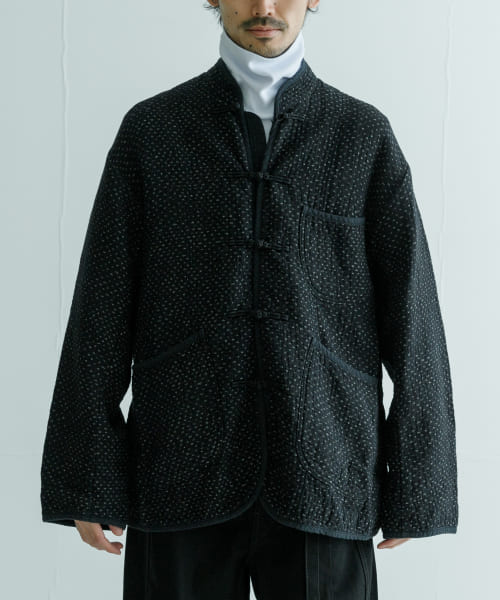 PORTER CLASSIC　NEW SASHIKO CHINESE JACKET