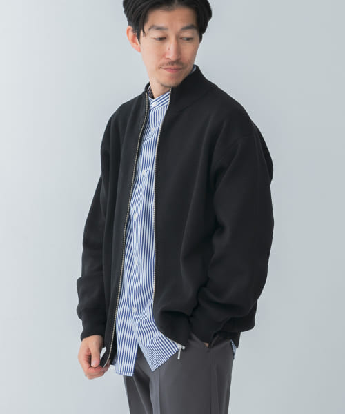 [ITEMS][『洗濯可/抗菌』ミラノリブ ドライバーズニット]