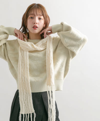 楽天市場】レディース 防寒 羽織り カシミア カシミヤマフラー