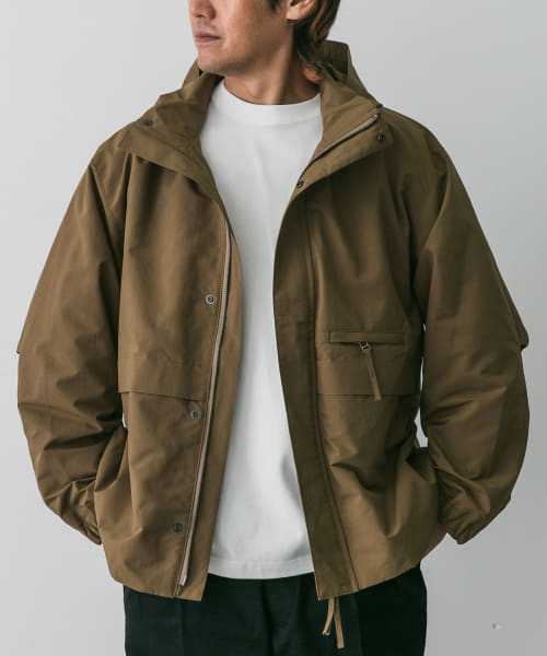 STILL BY HAND　Stand collar field jacket