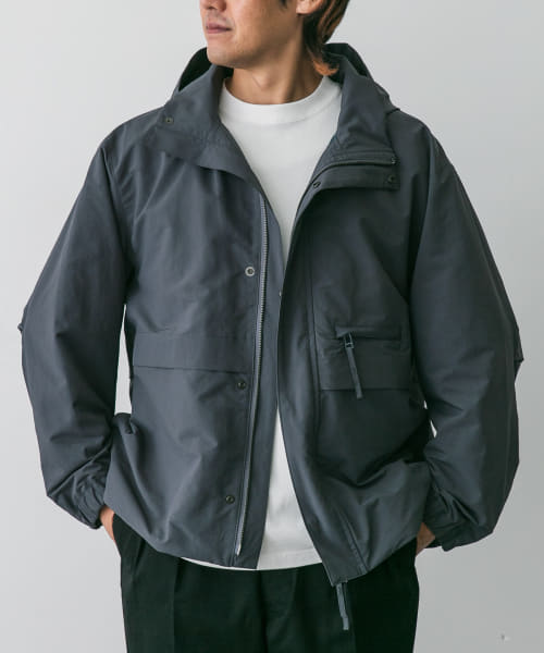 STILL BY HAND　Stand collar field jacket