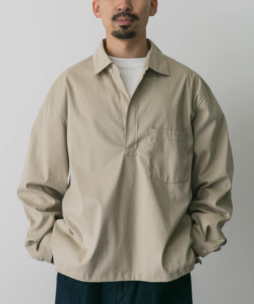 STILL BY HAND　Synthetic leather over shirts